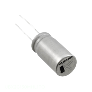 Condensateur radial TH original 15 uF traversant le boîtier UBX2G150MHL1TO, en aluminium, 15UF 20% 400V - Product Image 1