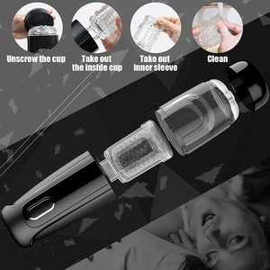 S-hande Factory Dispositif de Masturbation Aspirant et Poussant Électrique pour Hommes avec Voix Féminine Sexy - Product Image 2