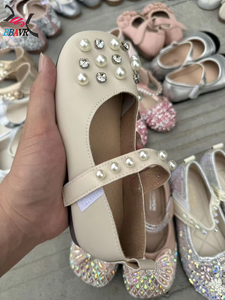 Chaussures pour enfants en stock à prix d'usine, chaussures de princesse pour filles, chaussures de cérémonie pour enfants à bas prix, restes de stock - Product Image 2