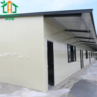 Maison modulaire temporaire de haute qualité personnalisée en usine Logement des travailleurs à assemblage rapide Camp de travail en acier préfabriqué Maison K T