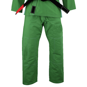 Uniformes de Jiu-Jitsu GI brasileño de algodón 100% de alta calidad, suministro directo de fábrica, parches con logotipo bordado personalizado, ropa de artes marciales - Product Image 5