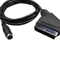 Cable SCART para Sega Mega Drive 2, Sega Genesis 2, Cable RGB AV, Cable de Audio y Video, Adaptador de TV para Sega Mega Drive 3 MD 2