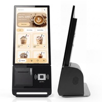 Kiosco de Pago Autoservicio Interactivo para Interiores USW YC156 de 15.6 Pulgadas con Android 11 RK3566 2+16GB, Pantalla Táctil, Escáner de Código QR y Recibos