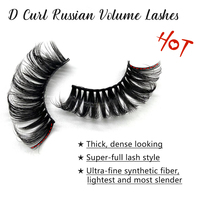 Faux faux cils de haute qualité bande de vison cils en gros avec boîtes à cils Logo personnalisé