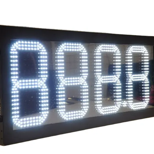 Gas station led gas price signs/ digital fuel price signs/ gas station display