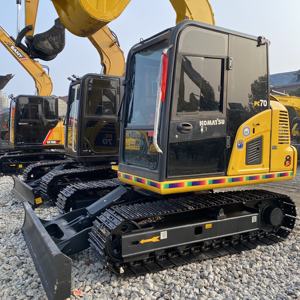 Offre Spéciale d'occasion bon marché KOMATSU Excavatrice PC70-8 de 7 tonnes, moteur d'origine de mini-pelle d'occasion EPA Nice - Product Image 6