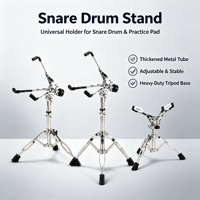Wholesale Drum Set Stands Universal Double and Single Legs Thickened Reinforced Percussion Instrument Accessories