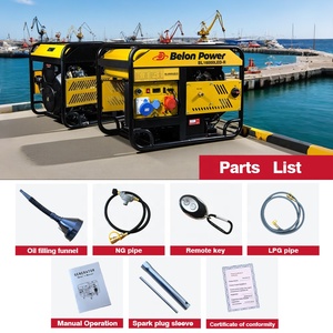 Oem/ODM 12KW 40L xăng/lng/cng khí đốt tự nhiên Máy phát điện xách tay với 4 đột quỵ làm mát bằng không khí Máy Phát Điện Xăng - Product Image 4