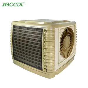 JHCOOL büyük hava akımı 1.6KW 22000cmh endüstriyel evaporatif çöl soğutma HAVA SOĞUTUCU fan climatiseur solaire çin'de yapılan