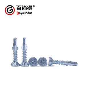 M4.2 Truss Head Carbon Steel Drywall <strong>Screw</strong> <strong>Gun</strong> 16~100mm Cross Drive <strong>Plasterboard</strong> <strong>Screws</strong> Collated MDF Gypsum <strong>Screws</strong> Class 4 - Product Image 1