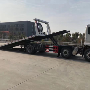 Camion plateau 3 essieux Dongfeng, fournisseur professionnel de véhicules de dépannage, Euro 3/5, transmission manuelle diesel - Product Image 6