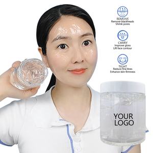 Masque crème hydratant <span class=keywords><strong>intense</strong></span> à l'acide hyaluronique, au collagène et à la vitamine C, soin de la peau naturel végétalien en marque propre, OEM - Product Image 3