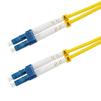 Cable de Fibra Óptica de 3mm, 2 Núcleos, Blindado, Conector SC, Tipo Mariposa, Longitud Personalizada, Revestimiento de PVC LSZH, 2 Años de Garantía HKKUNCAN