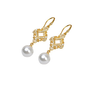 Wenchi S925 Plata Palacio Retro Conjunto de Cadena con Colgante para Mujer, Componentes de Joyería DIY para Bandeja Vacía de Colgante de Perla, Modelo 16045 - Product Image 5