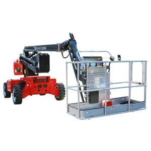 Towable làm việc trên không nền tảng nâng Cherry picker để bán