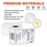 Autocollant de feuille de route blanc blanc A6 plié étiquette thermique autocollant papier 100x150 rouleau expédition postale étiquette 4x6 ventilateur pli