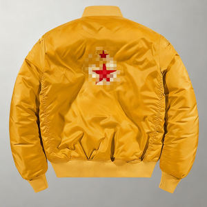 Custom Embroidery Windproof Breathable Polyester Cotton Full Sleeve <b>Pilot</b> <b>Jacket</b> with OEM Front Logo-Wholesale - Product Image 4