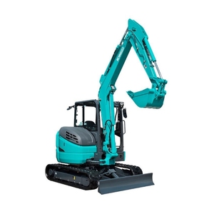Kobelco SK55 Pelle sur chenilles d'occasion Mini pelle sur chenilles Engin de terrassement Japon Importation Compact Utilitaire Construction Machine Vente - Product Image 1
