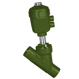 วาล์วลมนิวเมติกแบบมุมโค้ง COVNA B2Bclearance Sale วาล์วแบบลูกสูบสองทาง ทำจากสแตนเลส สำหรับน้ำ ไอน้ำ และลม - Product Image 5