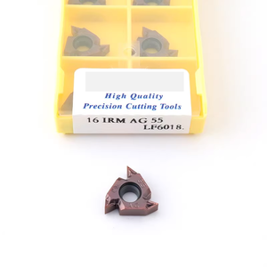 ดอกกัดกลึง CNC แท้จาก DESKARS รุ่น 16ERM 16IRM AG60 <span class=keywords><strong>AG55</strong></span> 1.0/1.5/2.0/2.5/3.0/ISO LF6018 LF6118 พร้อมเม็ดมีดคาร์ไบด์ สำหรับงานกลึงเกลียว OEM - Product Image 1