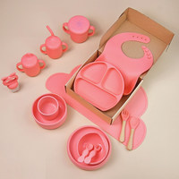 Table à manger pour enfants sans BPA tapis de nourriture antidérapant chaise haute bébé napperon imperméable en silicone pour enfants avec bords surélevés