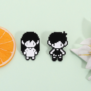 <span class=keywords><strong>Pixel</strong></span> RPG juego esmalte pines lindo héroe Sunny Anime Cosplay broche solapa insignia joyería divertida para Fans - Product Image 2