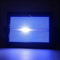 Projecteur stroboscopique LED segmenté 8+8 RGBW DMX512 activé par le son pour DJ, scène, bar, discothèque, éclairage de fête