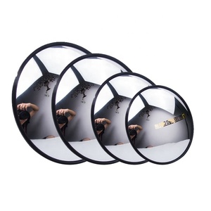 Espejo Retrovisor Convexo Ajustable de Acrílico Plateado 360° Hecho a Medida para Punto Ciego de Coche, Colocación Derecha, Seguridad Vial, Ecológico - Product Image 1