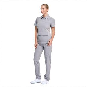 ชุดสครับคอปกโปโลสำหรับผู้หญิง |   ชุดยูนิฟอร์มแพทย์แบบยืดได้หลายกระเป๋า |   ชุดทำงานพยาบาลแบบมีซิปข้างข้อเท้า |   โลโก้แบบกำหนดเองสำหรับโรงพยาบาล - Product Image 2