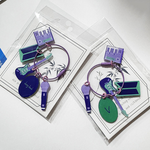 Wholesale Custom J-HOPE JIMIN JK Youth Acrylic Double-Sided <b>Key</b> <b>Ring</b> Pendant UV Printing Fashion Trend Souvenir - Product Image 2