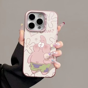 Prezzo di fabbrica resistente a goccia <span class=keywords><strong>Spongebob</strong></span>/<span class=keywords><strong>Patrick</strong></span> TPU custodia per telefono cellulare per iPhone 16 Pro Max 15 14 12 Pro Max - Product Image 3