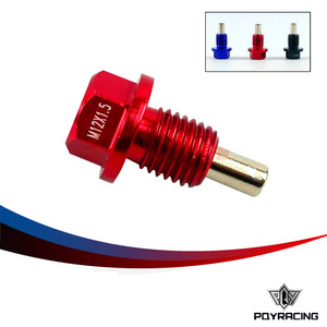 Vis de carter d'huile modifiées M12x1.5 en aluminium à hexagone externe pour remplacement, réparation et réglage des systèmes moteur - Product Image 4