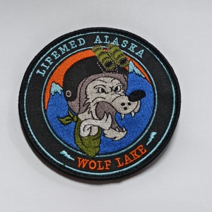 CF-EM01-Embroidery các bản vá lỗi bán buôn thiết kế tùy chỉnh 3D logo thêu thêu các bản vá lỗi sắt trên quần áo - Product Image 4