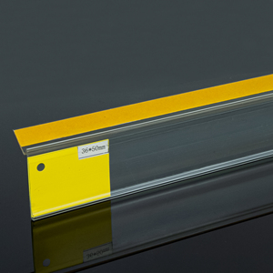 Hookei <b>Adhesive</b> Type Supermarket Data Strips <b>PVC</b> <b>Adhesive</b> Data Strips Support Size and Color Custom in Wholesale - Product Image 4