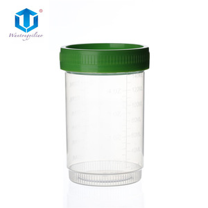 Gobelet à urine jetable en plastique de 150 ml, à visser, gradué, pour usage médical - Product Image 5