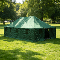 Tente cloche en toile imperméable 5mx10m, tente d'été de luxe de haute qualité pour le camping en plein air, yourte, grande tente monocouche