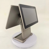 LICON 15.6+/11.6 Sistema POS Todo en Uno, Intel I5, Windows, Pantalla Táctil Capacitiva Delgada de Aleación, Caja Registradora, Bluetooth 5.2, 3 Años de Garantía