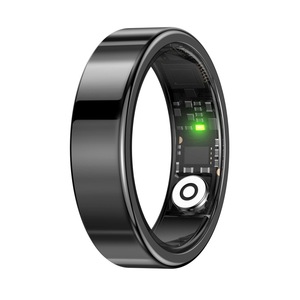 Bague connectée avec suivi de fréquence cardiaque, étanche IP68, écran LED, autonomie de 11 à 30 jours, écran tactile, Wi-Fi, 3G, 4G, personnalisation via application - Product Image 1