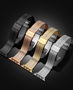 Correa de malla metálica Upro para Apple Watch de 20 mm y 22 mm, pulsera de acero inoxidable para reloj inteligente Samsung Huawei. - Product Image 5