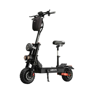 HEZZO F7 Electric Offroad Scooter 11Inch 6000W Dual Motors 60V45Ah Foldable Waterproof 80-100KM <b>Range</b> App Control - Product Image 1
