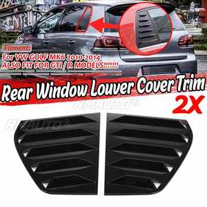 Aérations latérales de haute qualité pour vitres arrière de voiture, garnitures de ventilation pour VW Volkswagen Golf 6 MK6 GTI R 2010 2011 2012 2013 2014 - Product Image 1