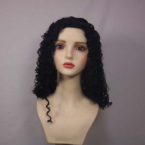<span class=keywords><strong>Perruque</strong></span> noire ondulée bouclée et moelleuse de personnage de <span class=keywords><strong>pirate</strong></span> d'anime pour hommes AOKG-008 - Product Image 5
