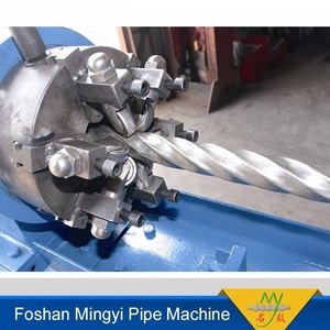 La machine de filetage de <span class=keywords><strong>tuyau</strong></span> en métal font le <span class=keywords><strong>tuyau</strong></span> rond au tube décoratif tordu d'équipement de traitement de tube - Product Image 4