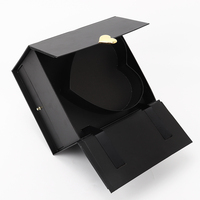 Boîte cadeau florale pour la fête des mères, personnalisée, écologique, en carton rigide, style tiroir, double étage, carrée, avec laminage mat et gaufrage