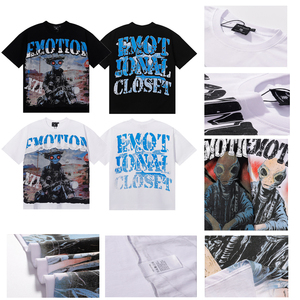 Camiseta Extra Grande con Estampado Gráfico para Hombre, Estilo Vintage, de Algodón, Marca Emotional Closet - Product Image 1