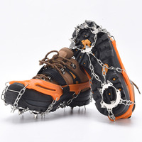 Crampons antidérapants en acier inoxydable Kongbo pour la marche et la randonnée en extérieur
