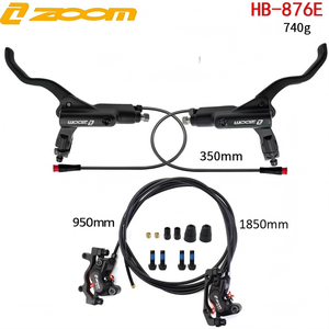 Vélo électrique ZOOM Xinlong en alliage d'aluminium avec freins à disque hydrauliques à quatre pistons et fonction d'arrêt automatique - Product Image 1