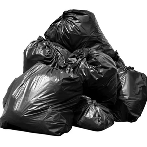 Sacs poubelle industriels très résistants de 0,5 mm à 1,2 mm d'épaisseur, 10 à 100 L, étanches et résistants aux déchirures, pour les déchets de construction, comme du papier toilette - Product Image 1