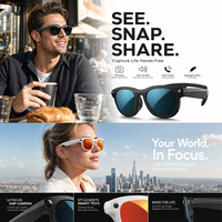 Lunettes de traduction intelligentes SENBONO M88 : Traduction de langues, appels Bluetooth, audio IA, pour usage quotidien et voyage