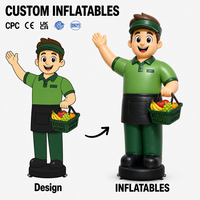 Publicité gonflable personnalisée grand format, durable, imperméable, pour événements dentaires